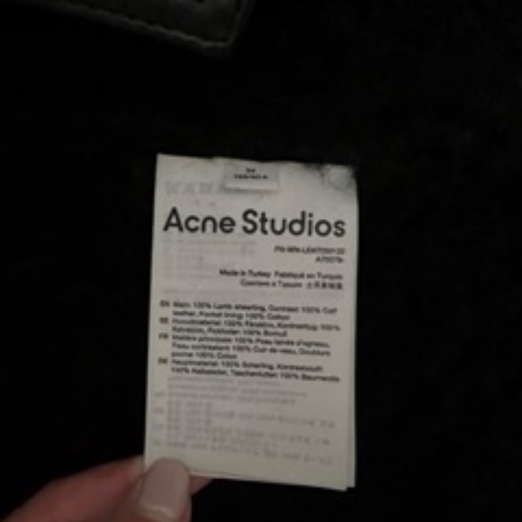 Acne Studios Iconic Velocite Shearling Jacket - Picture 11 of 14